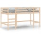 vidaXL Cama alta de niños escalera madera maciza pino 80x200 cm vidaXL Cama alta de niños escalera madera maciza pino 80x200 cm