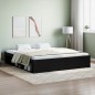 vidaXL Estructura de cama negro 180x200 cm