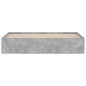 vidaXL Estructura de cama gris hormigón 180x200 cm vidaXL Estructura de cama gris hormigón 180x200 cm