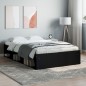 vidaXL Estructura de cama negro 120x190 cm vidaXL Estructura de cama negro 120x190 cm