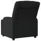 vidaXL Sillón reclinable de masaje de tela negro vidaXL Sillón reclinable de masaje de tela negro