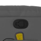 vidaXL Sillón de masaje reclinable cuero sintético gris vidaXL Sillón de masaje reclinable cuero sintético gris