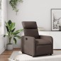 vidaXL Sillón reclinable de cuero sintético marrón vidaXL Sillón reclinable de cuero sintético marrón