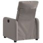 vidaXL Sillón reclinable de tela gris taupe vidaXL Sillón reclinable de tela gris taupe