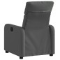 vidaXL Sillón reclinable de tela gris oscuro vidaXL Sillón reclinable de tela gris oscuro
