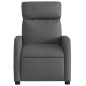 vidaXL Sillón reclinable de tela gris oscuro vidaXL Sillón reclinable de tela gris oscuro