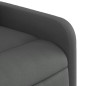 vidaXL Sillón reclinable de tela gris oscuro vidaXL Sillón reclinable de tela gris oscuro