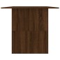 vidaXL Mesa de comedor madera de ingeniería marrón roble 180x90x76 cm vidaXL Mesa de comedor madera de ingeniería marrón roble 180x90x76 cm