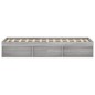 vidaXL Estructura de cama Sonoma gris 120x200 cm