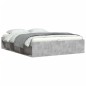 vidaXL Estructura de cama gris hormigón 140x200 cm vidaXL Estructura de cama gris hormigón 140x200 cm