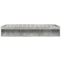 vidaXL Estructura de cama gris hormigón 140x200 cm vidaXL Estructura de cama gris hormigón 140x200 cm