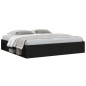 vidaXL Estructura de cama negra 200x200 cm vidaXL Estructura de cama negra 200x200 cm