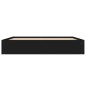vidaXL Estructura de cama negra 200x200 cm vidaXL Estructura de cama negra 200x200 cm