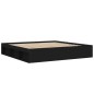 vidaXL Estructura de cama negra 200x200 cm vidaXL Estructura de cama negra 200x200 cm