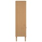 vidaXL Estantería SENJA aspecto ratán madera pino marrón 90x35x130 cm vidaXL Estantería SENJA aspecto ratán madera pino marrón 90x35x130 cm