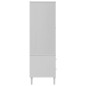 vidaXL Armario SENJA aspecto de ratán madera pino blanco 90x55x175 cm vidaXL Armario SENJA aspecto de ratán madera pino blanco 90x55x175 cm