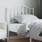 vidaXL Cabecero de metal blanco 80 cm vidaXL Cabecero de metal blanco 80 cm