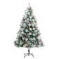 vidaXL Árbol de Navidad artificial con bisagras 300 LED y bolas 240 cm vidaXL Árbol de Navidad artificial con bisagras 300 LED y bolas 240 cm