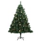 vidaXL Árbol de Navidad artificial con bisagras 300 LED y bolas 240 cm vidaXL Árbol de Navidad artificial con bisagras 300 LED y bolas 240 cm