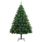 vidaXL Árbol de Navidad artificial con bisagras 300 LED y bolas 240 cm vidaXL Árbol de Navidad artificial con bisagras 300 LED y bolas 240 cm