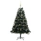 vidaXL Árbol Navidad artificial con bisagras 150 LED y bolas 120 cm vidaXL Árbol Navidad artificial con bisagras 150 LED y bolas 120 cm