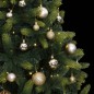 vidaXL Árbol de Navidad artificial con bisagras 150 LED y bolas 150 cm vidaXL Árbol de Navidad artificial con bisagras 150 LED y bolas 150 cm