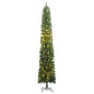 vidaXL Árbol de Navidad estrecho con 300 LED y bolas 300 cm vidaXL Árbol de Navidad estrecho con 300 LED y bolas 300 cm