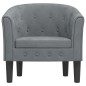 vidaXL Sillón de terciopelo gris oscuro vidaXL Sillón de terciopelo gris oscuro