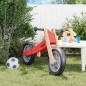 vidaXL Bicicleta sin pedales para niños rojo vidaXL Bicicleta sin pedales para niños rojo