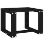 vidaXL Mesa auxiliar de jardín madera maciza pino negro 40x38x28,5 cm vidaXL Mesa auxiliar de jardín madera maciza pino negro 40x38x28,5 cm
