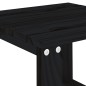 vidaXL Mesa auxiliar de jardín madera maciza pino negro 40x38x28,5 cm vidaXL Mesa auxiliar de jardín madera maciza pino negro 40x38x28,5 cm