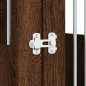 vidaXL Jaula para perros madera de ingeniería roble marrón 55x80x68 cm