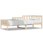 vidaXL Sofá cama madera maciza de pino 90x190 cm vidaXL Sofá cama madera maciza de pino 90x190 cm