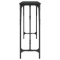 vidaXL Mesa consola madera de ingeniería negra 200x29x75 cm vidaXL Mesa consola madera de ingeniería negra 200x29x75 cm