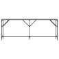 vidaXL Mesa consola madera de ingeniería gris Sonoma 200x29x75 cm vidaXL Mesa consola madera de ingeniería gris Sonoma 200x29x75 cm