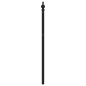 vidaXL Cabecero de metal negro 107 cm