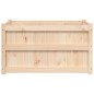 vidaXL Jardinera de madera maciza de pino 90x50x50 cm vidaXL Jardinera de madera maciza de pino 90x50x50 cm