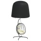 vidaXL Cubierta de sillón doble colgante Oxford 420D negro Ø230x200 cm vidaXL Cubierta de sillón doble colgante Oxford 420D negro Ø230x200 cm