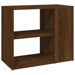 vidaXL Armario auxiliar madera contrachapada marrón roble 60x30x50 cm