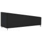 vidaXL Cubierta para tumbona Oxford 420D negro 210x80x45/75 cm