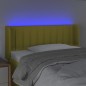 vidaXL Cabecero con LED de tela verde 83x16x78/88 cm vidaXL Cabecero con LED de tela verde 83x16x78/88 cm
