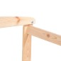 HI Banco Friesen madera de pino natural HI Banco Friesen madera de pino natural