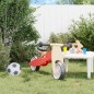 vidaXL Bicicleta de equilibrio para niños 2 en 1 roja