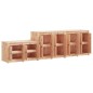 vidaXL Muebles de cocina de exterior 3 piezas madera maciza de pino vidaXL Muebles de cocina de exterior 3 piezas madera maciza de pino