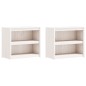 vidaXL Muebles de cocina de exterior 3 pzas madera maciza pino blanco vidaXL Muebles de cocina de exterior 3 pzas madera maciza pino blanco