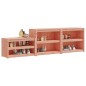 vidaXL Muebles de cocina exterior 3 pzas madera maciza abeto Douglas vidaXL Muebles de cocina exterior 3 pzas madera maciza abeto Douglas
