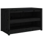 vidaXL Muebles de cocina de exterior 4 pzas madera maciza pino negro vidaXL Muebles de cocina de exterior 4 pzas madera maciza pino negro