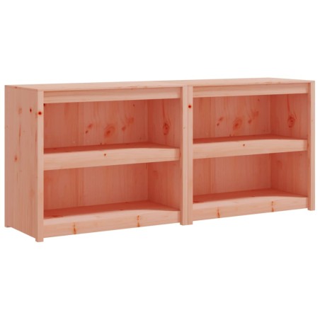 vidaXL Muebles de cocina exterior 2 pzas madera maciza abeto Douglas