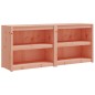 vidaXL Muebles de cocina exterior 2 pzas madera maciza abeto Douglas