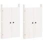 vidaXL Armario de cocina de exterior madera maciza de pino blanco